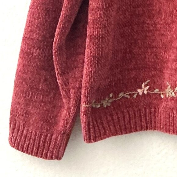 ALFRED DUNNER VINTAGE  EMBROIDERED SWEATER - Picture 7 of 11